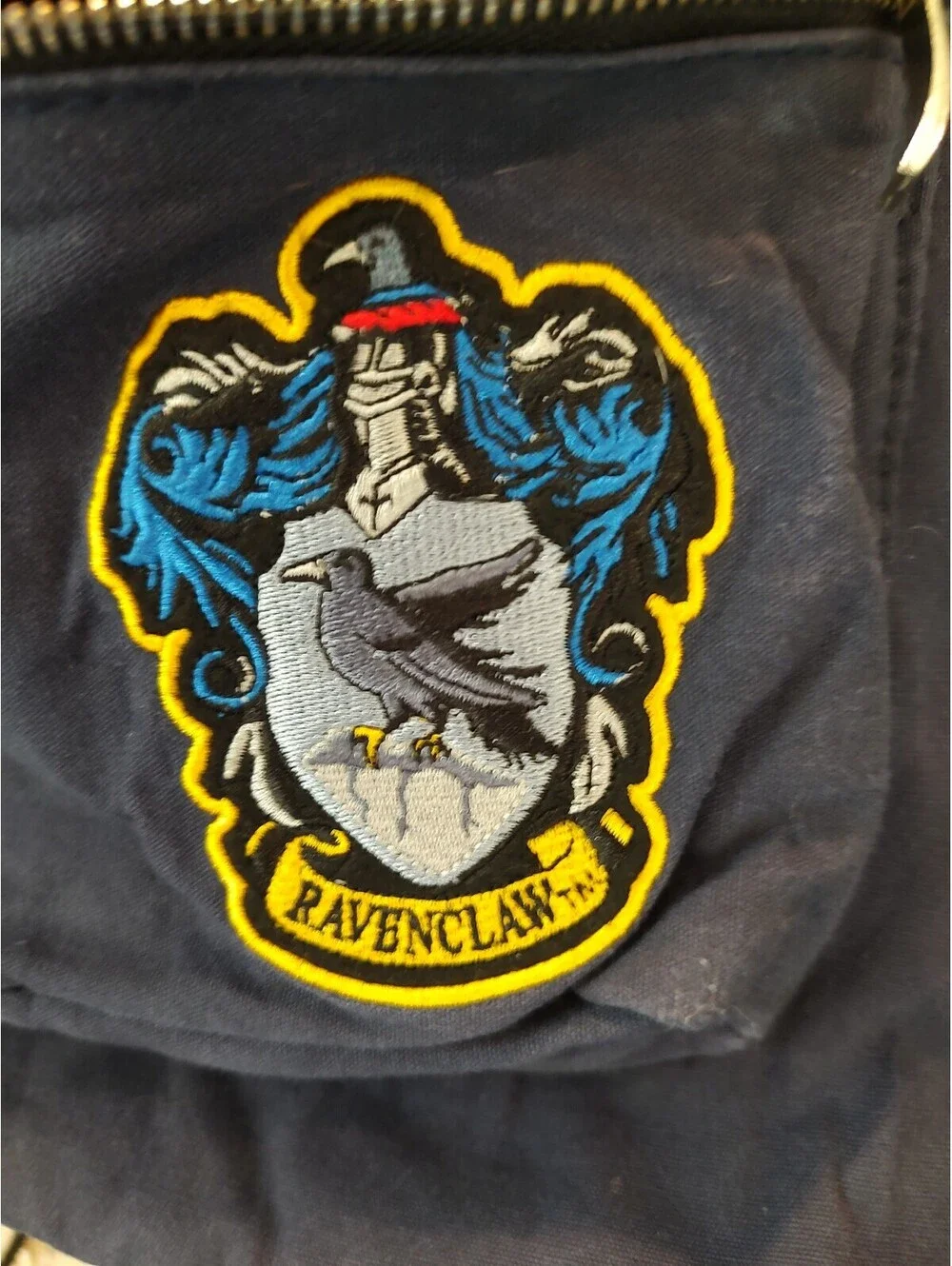 Official Wizarding World Ravenclaw Crest Backpack - Blue Canvas